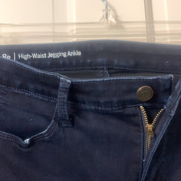 Talbots 8p high waist jegging dark wash worn once - Picture 2 of 4